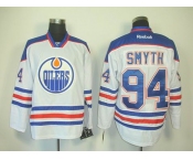 nhl jerseys edmonton oilers #94 smyth white