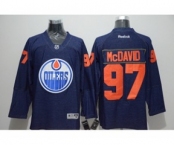 nhl jerseys edmonton oilers #97 mcdavid blue[Denim]