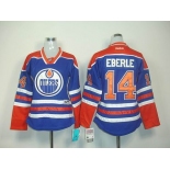 women nhl jerseys edmonton oilers #14 eberle lt.blue