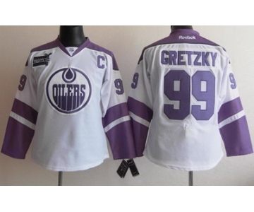 women nhl jerseys edmonton oilers #99 wayne gretzky white