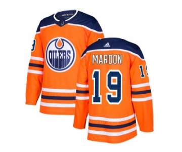 Youth Adidas Edmonton Oilers #19 Patrick Maroon Orange Home Authentic Stitched NHL Jersey