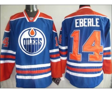 youth nhl edmonton oilers #14 eberle lt.blue