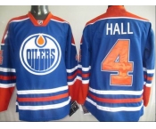 youth nhl edmonton oilers #4 hall lt.blue