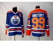 youth nhl edmonton oilers #99 gretzky lt.blue