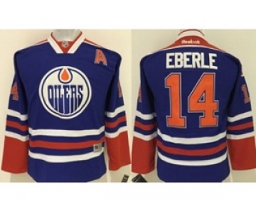 youth nhl jerseys edmonton oilers #14 eberle blue[patch A]