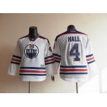 youth nhl jerseys edmonton oilers #4 hall white