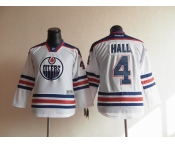 youth nhl jerseys edmonton oilers #4 hall white