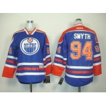 youth nhl jerseys edmonton oilers #94 smyth lt.blue