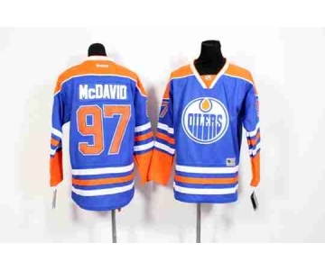 youth nhl jerseys edmonton oilers #97 mcdavid blue