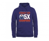 Edmonton Oilers Royal Rinkside Victor Pullover Hoodie