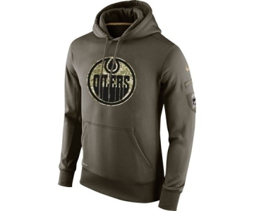 nhl jerseys edmonton oilers nike green salute to service[pullover hooded sweatshirt]