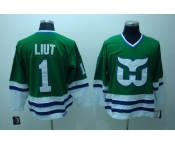 nhl hartford whalers #1 liut ccm green