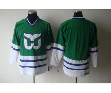 nhl jerseys hartford whalers blank green