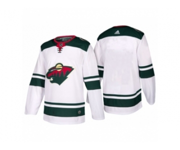 Minnesota Wild White 2017-2018 Season New-Look Blank Jersey