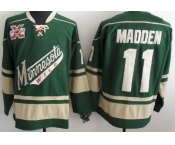 nhl jerseys minnesota wild #11 madden green(10th)