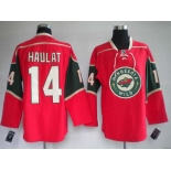 nhl jerseys minnesota wild 14# havlat red