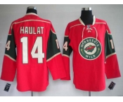 nhl jerseys minnesota wild 14# havlat red