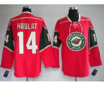 nhl jerseys minnesota wild 14# havlat red