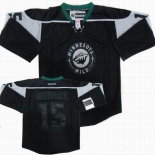 nhl jerseys minnesota wild #15 heatley black