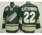 nhl jerseys minnesota wild #22 cltterbuck green(10th)