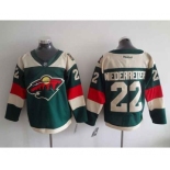 nhl jerseys minnesota wild #22 niederreiter green[2015 new][niederreiter]