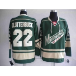 nhl jerseys minnesota wild 22#cltterbuck green