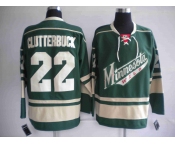 nhl jerseys minnesota wild 22#cltterbuck green