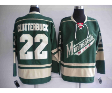 nhl jerseys minnesota wild 22#cltterbuck green