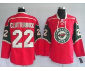 nhl jerseys minnesota wild 22#cltterbuck red