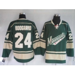 nhl jerseys minnesota wild 24# boogaard green