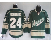 nhl jerseys minnesota wild 24# boogaard green