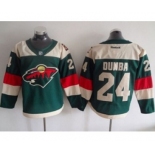 nhl jerseys minnesota wild #24 dumba green[dumba]