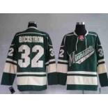 nhl jerseys minnesota wild 32# backstrom  green