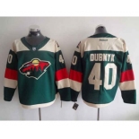 nhl jerseys minnesota wild #40 dubnyk green