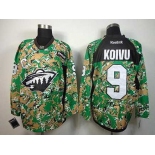 nhl jerseys minnesota wild #9 koivu camo[patch C]