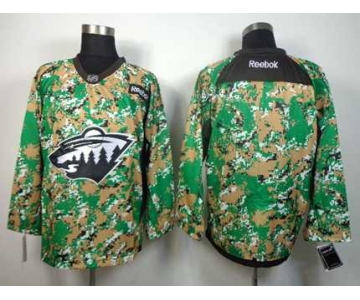 nhl jerseys minnesota wild blank camo