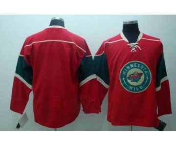 nhl jerseys minnesota wild blank red