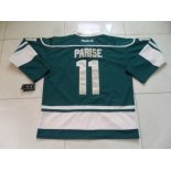 nhl jerseys minnesota wilds #11 parise green