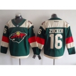 nhl jerseys minnesota wilds #16 zucker green[2016 Stadium]