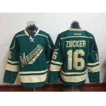 nhl jerseys minnesota wilds #16 zucker green