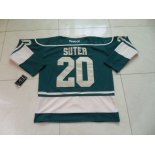 nhl jerseys minnesota wilds #20 suter green