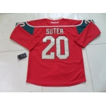 nhl jerseys minnesota wilds #20 suter red