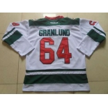 nhl jerseys minnesota wilds #64 granlund white