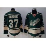 nhl minnesota wild #37 harding green