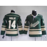 youth nhl minnesota wild #14 havlat green