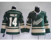 youth nhl minnesota wild #14 havlat green