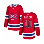 Adidas Montreal Canadiens #10 Guy Lafleur Authentic Red Drift Fashion NHL Jersey