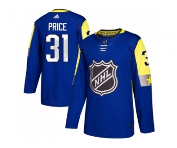 Men Adidas Montreal Canadiens #31 Carey Price Royal 2018 All-Star Atlantic Division Authentic Stitched NHL Jersey