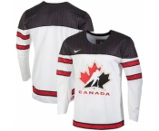 Men's Nike White Hockey Canada - Team Replica Jersey