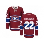 Men's Reebok Montreal Canadiens #22 Mikhail Sergachev Authentic Red Home NHL Jersey